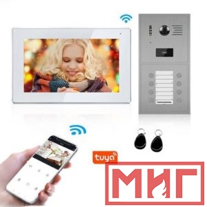 Фото 30 - Видеодомофон для квартир с WiFi и Tuya.